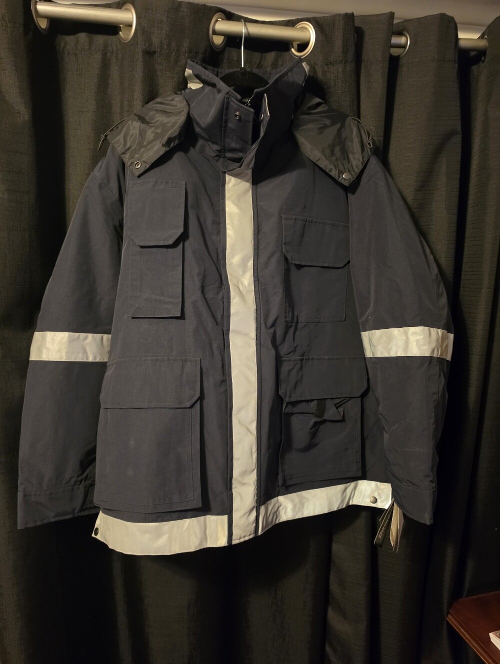 Newport Harbor Uniform Jacket Firefighter /Rescue - Size XXL ,02256 Navy
